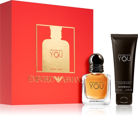 Armani Emporio Stronger With You gift set for men
