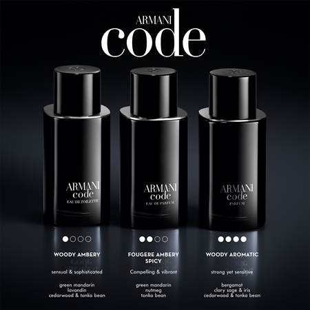 Armani Code парфумована вода для чоловіків