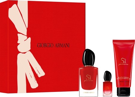 Perfume SÃ¬ Passione Coffret Armani Sì Passione Coffret Para Mulheres