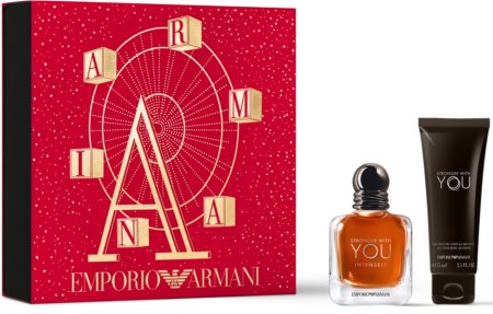 Armani Emporio Stronger With You Intensely Gift Set for Men