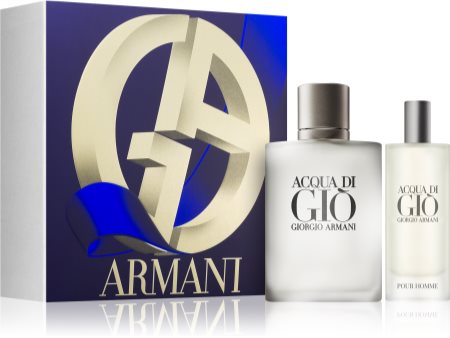 Set regalo uomo Acqua di gio' profumo confezione regalo