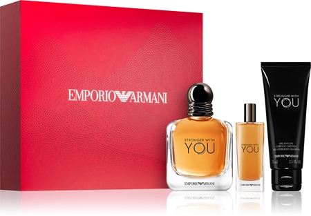 Armani Emporio Stronger With You gift set for men