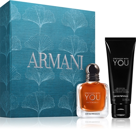 Armani Emporio Stronger With You Intensely dárková sada pro muže