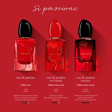 Armani Sì Passione Red Musk parfémovaná voda pro ženy