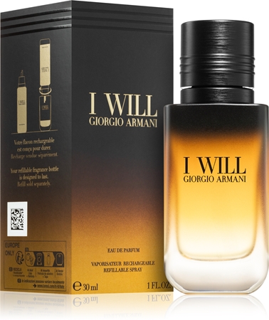 Armani I Will Eau de Parfum per uomo