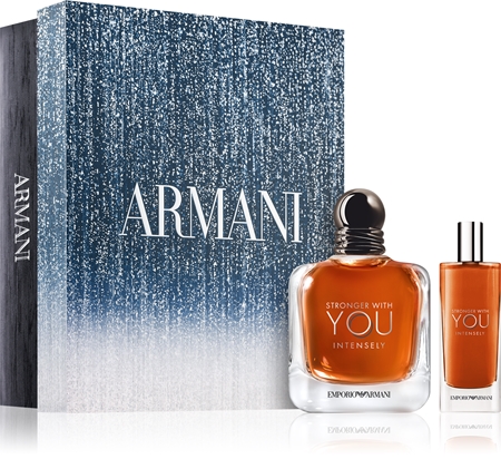 Armani Emporio Stronger With You Intensely gift set for men