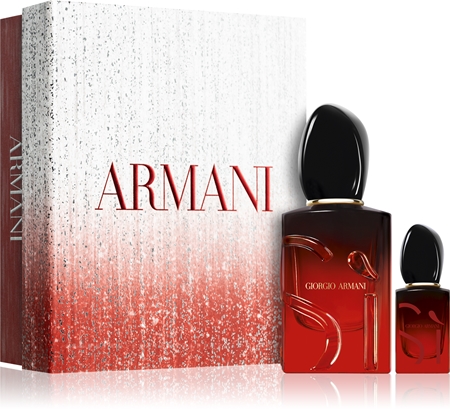 giorgio armani si passione intense woda perfumowana 50 ml   zestaw  
