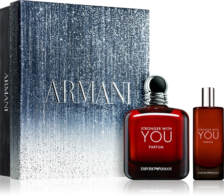 giorgio armani emporio armani - stronger with you parfum ekstrakt perfum 100 ml   zestaw  