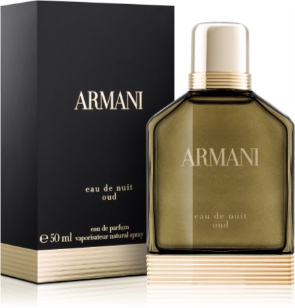 Armani perfume eau store de nuit oud