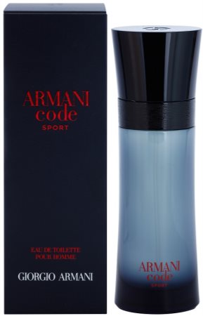 Armani sport code eau store de toilette