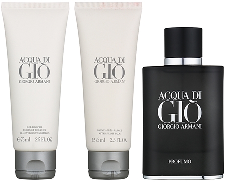 Acqua di gio black gift set online