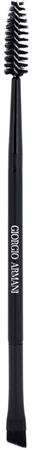 Armani Brush Double-Ended Slanted Brush with a Spoolie