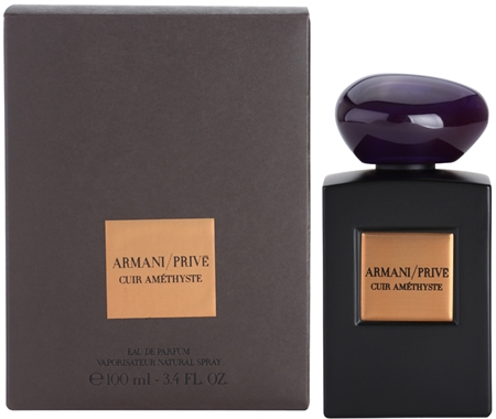 Armani prive cuir shops amethyste