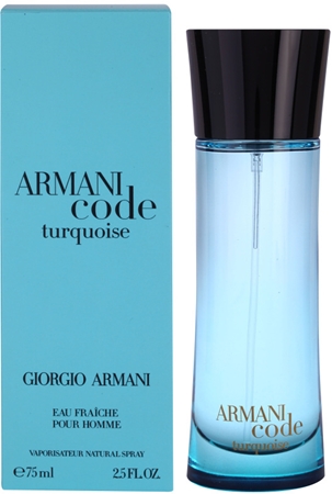 Armani Code Turquoise Eau de Toilette for Men 75 ml | notino.co.uk