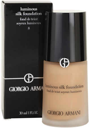 Armani Luminous Silk Foundation švytėjimo suteikiantis makiažo pagrindas
