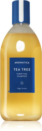 Aromatica Tea Tree Balancing deep cleansing shampoo for oily scalp
