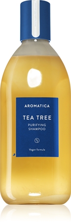 Aromatica Tea Tree Balancing głęboko oczyszczający szampon do przetłuszczającej się skóry głowy