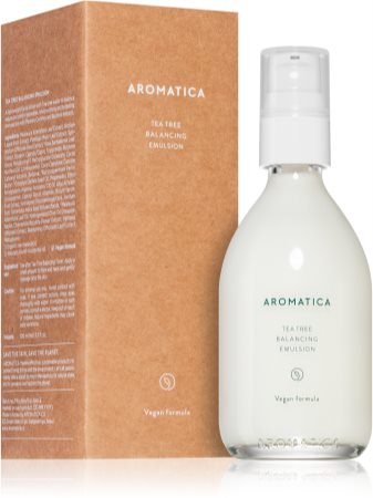 Aromatica Tea Tree Balancing nyugtató emulzió zsíros és problémás bőrre