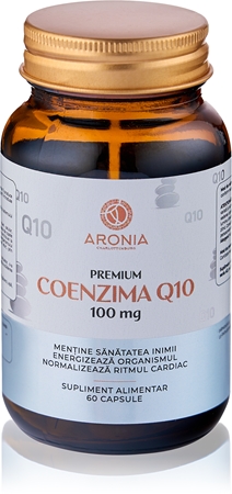 Aronia Charlotteburg Premium Aronia Coenzima Q10 capsule pentru funcționarea normală a inimii și a creierului