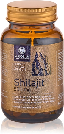 Aronia Charlotteburg Shilajit supliment alimentar pentru bunăstarea dvs.
