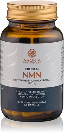 Aronia Charlotteburg Premium Aronia NMN capsule pentru menținerea energiei și a capacității cognitive