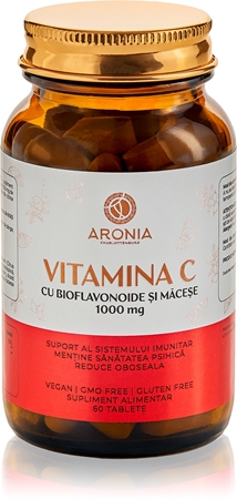 Aronia Charlotteburg Vitamina C 1000 mg creșterea imunității