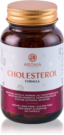 Aronia Charlotteburg COLESTEROL FORMULA capsule pentru menținerea nivelului normal de colesterol
