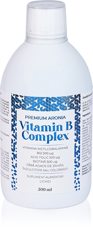 Aronia Charlotteburg Premium Aronia Vitamin B Complex vitamina B complex pentru funcționarea corectă a organismului
