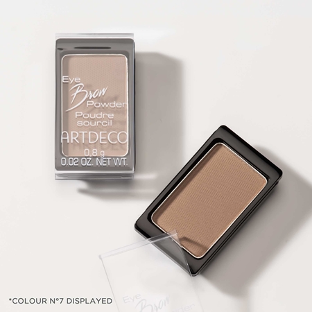 ARTDECO Eye Brow Powder Szemöldökpúder praktikus mágneses tokban utántöltő sminkpalettába