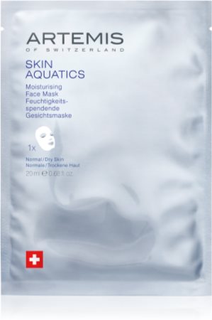 ARTEMIS SKIN AQUATICS Moisturising masque hydratant en tissu