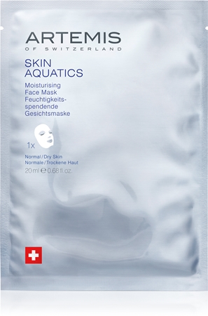 ARTEMIS SKIN AQUATICS Moisturising Máscara em folha com efeito hidratante