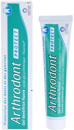 Marca
 Arthrodont Protect dentífrico em gel para dentes sensíveis e gengivas