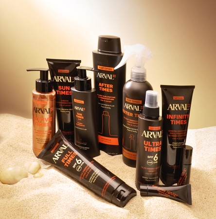 Arval Half Times Fast Tanning Bottle + Tube Set protective tan accelerating oil