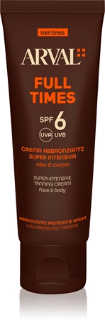 Arval Half Times Super-Intensive Tanning Cream krem do opalania do uzyskania intensywnej opalenizny