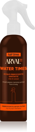 Arval Half Times Moisturising Tanning Water spray refrescante prolongador de bronzeado