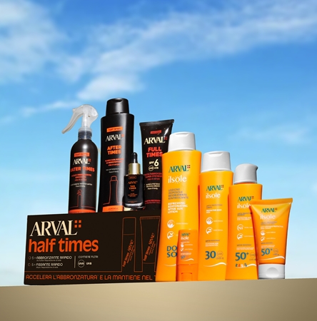 Arval Half Times Tan Times Face samoopaľovací elixír