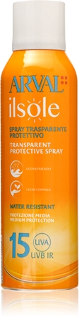 Arval IlSole Transparent Protective Spray SPF 15 крем для засмаги SPF 15