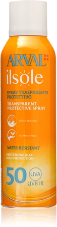 Arval IlSole Transparent Protective Spray SPF 50 krém na opalování SPF 50
