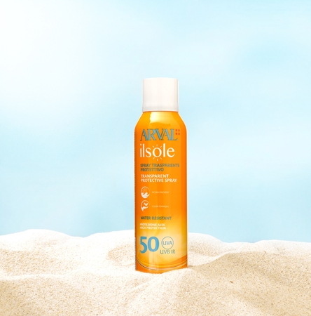 Arval IlSole Transparent Protective Spray SPF 50 krém na opalování SPF 50