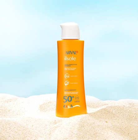 Arval IlSole Protective children's milk SPF 50+ молочко для тіла для засмаги для дітей