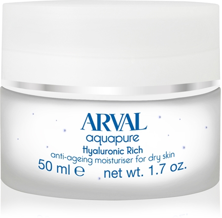 Arval Aquapure Hyaluronic Rich creme hidratante anti-idade de pele