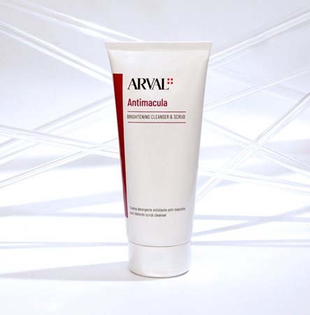 Arval Antimacula Brightening Cleanser & Scrub čisticí peelingový krém pro rozjasnění pleti