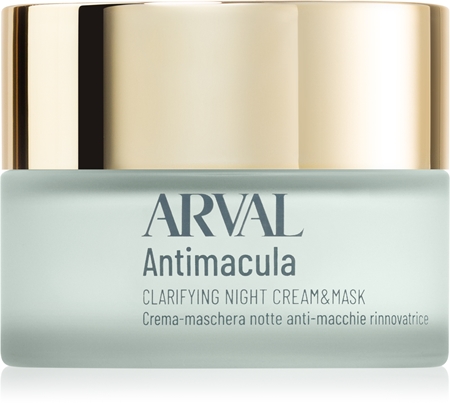 Arval Antimacula Clarifying Night Cream & Mask maschera in crema rigenerante notte contro le macchie della pelle