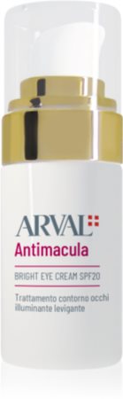 Arval Antimacula crema iluminadora para contorno de ojos con efecto alisante