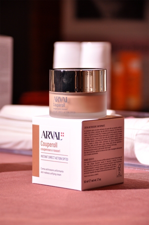 Arval Couperoll Instant Direct Action SPF30 beruhigende Creme für empfindliche Haut mit Neigung zum Erröten