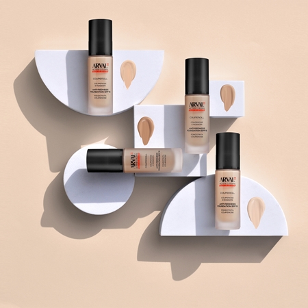 Arval Couperoll Anti-redness foundation SPF15 krycí make-up SPF 15