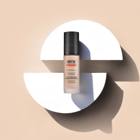 Arval Couperoll Anti-redness foundation SPF15 krycí make-up SPF 15