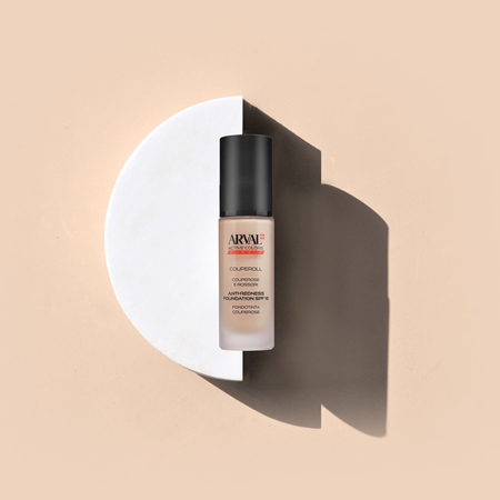 Arval Couperoll Anti-redness foundation SPF15 deckendes Make-up SPF 15