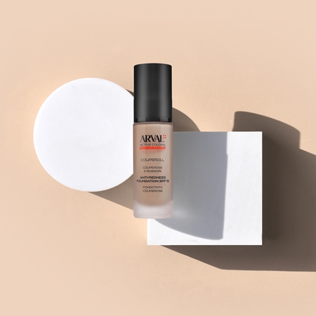 Arval Couperoll Anti-redness foundation SPF15 krycí make-up SPF 15