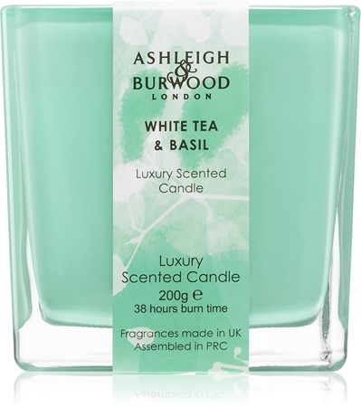 Ashleigh & Burwood London Life in Bloom White Tea & Basil αρωματικό κερί